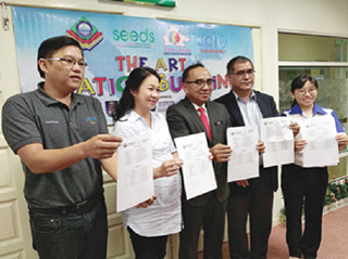 80pc of works were from Sabah students